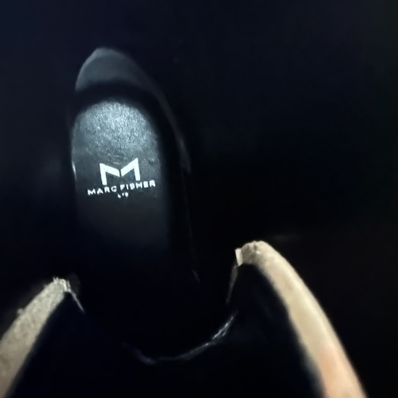 Marc Fisher Happy Natural Lace Up Boots Size 7 - Picture 4 of 8